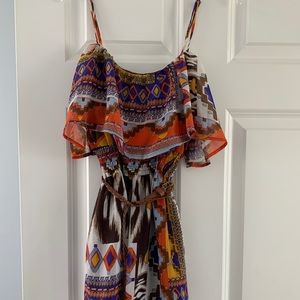 Dress multicolored